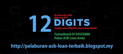 Nombor baru atau nak kekalkan.tiada halangan. Tukar Nombor Akaun ASB Lama 9 Digit Kepada 12 Digit Baharu ...