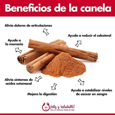 Beneficios De La Canela Vida Sana Y Saludable Nutricional Mejorar