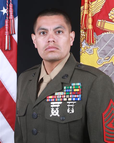 Sergeant Major Carlos A Perez 8th Marine Corps District Leaders