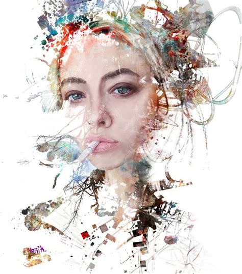 Defiance 4 2018 Acrylic Painting By Yossi Kotler Digital Paint