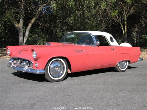 West Auctions Auction 1956 Ford Thunderbird Hardtop Convertible ITEM