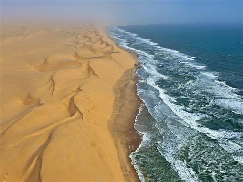 Nambia Where Desert Meets Water Pics