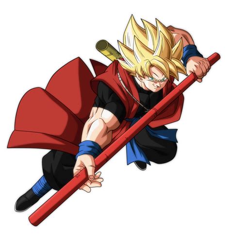 Goku Xeno Ssj By Andrewdragonball On