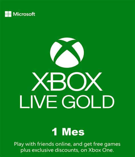 Xbox Live Gold Membresía 1 Mes Key Global Exoplayzone