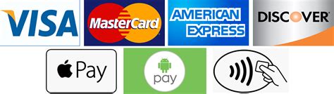 Visa Mastercard American Express Discover Vector At Vectorified