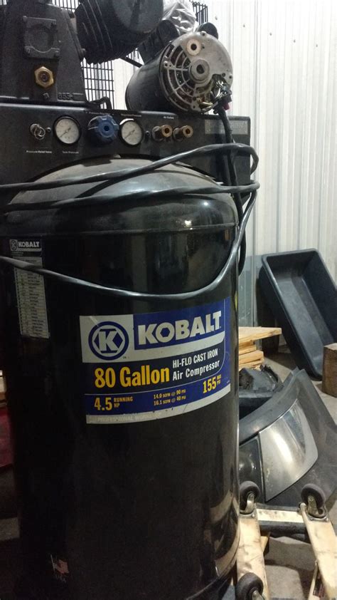 Used Kobalt 80 Gallon Air Compressor For Sale In Alpharetta Ga Offerup