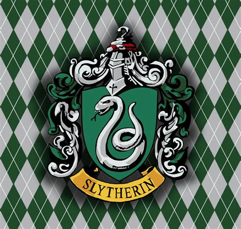 Ever wonder about what your hogwarts house colors may be? The Slytherin emblem is a serpant, the most cunning of all ...
