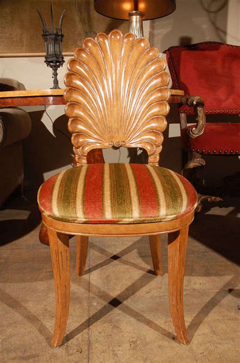 Enhance your purchase products that go with this end tables, lamps, coffee tables and more $. Carved Wooden Shell Back Chair at 1stdibs