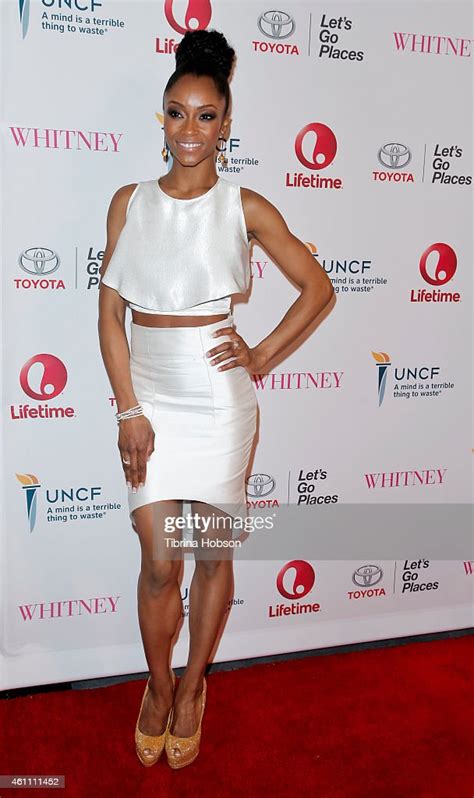 Yaya Dacosta Attends The World Premiere Of Lifetimes Whitney At