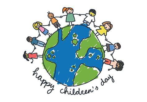 अगर इस बाल दिवस के मौके पर 2020 happy children's day images, poems, wishes. Kids' World Children's Day Vector - Download Free Vectors ...