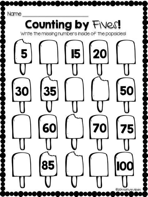 2nd grade skip counting