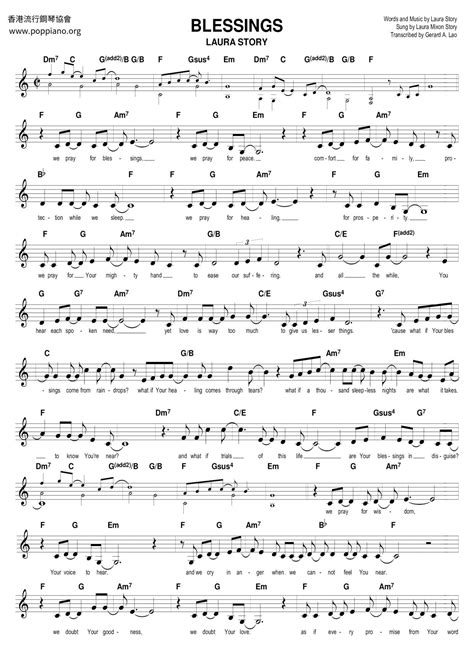 Spiritual-Blessings Sheet Music pdf, - Free Score Download ★