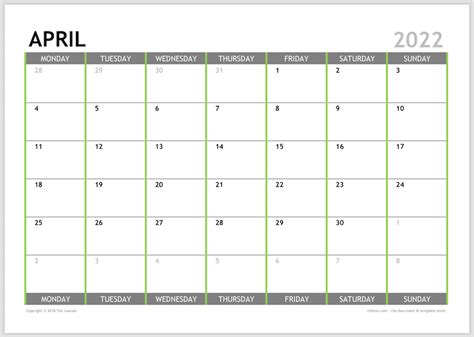 Calendar Planner 2022 Blank Calendar 2022