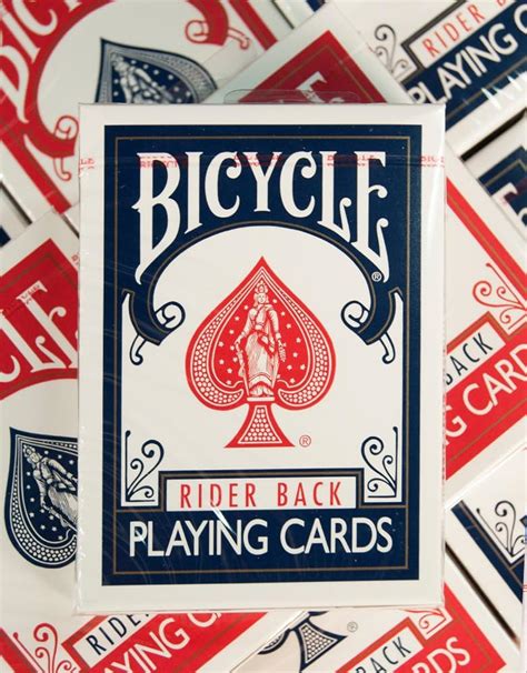 Bicycle Rider Back Standard Index Playing Cards Pack Of 12 Sports