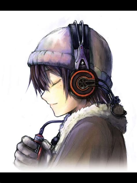 Anime Boy With Headphones Anime Boy With Headphones Anime Music