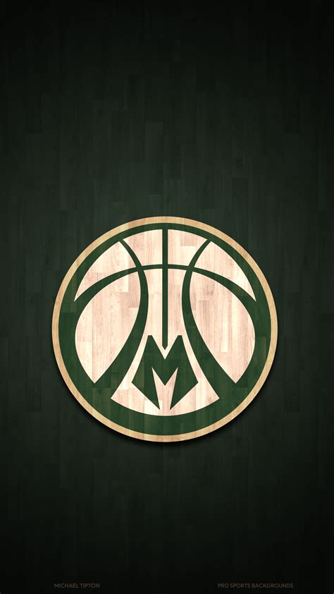 45 milwaukee bucks wallpaper new logo on wallpapersafari. Milwaukee Bucks Logo iPhone Wallpapers - Wallpaper Cave