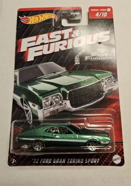 Hot Wheels Fast Furious Ford Gran Torino Sport Eur