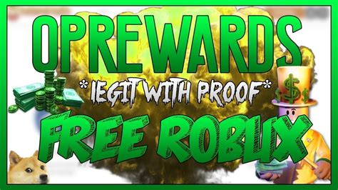 Working 💸 Oprewards How To Get Robux For Free Instantly 💸 Youtube
