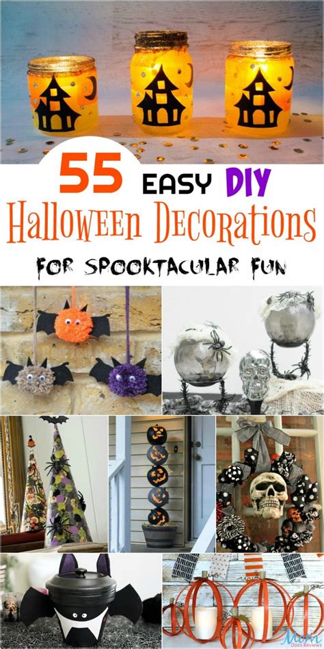 55 Easy Diy Halloween Decorations For Spooktacular Fun Mom Does Reviews