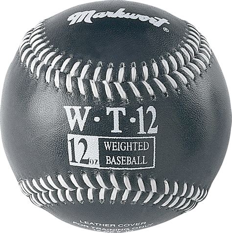 Markwort Weighted 9 Inch Baseballs Leather Cover