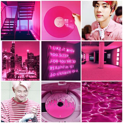 See more ideas about pink aesthetic, aesthetic, pink. Namjin Aesthetic | Hot pink "Character is how you trea...