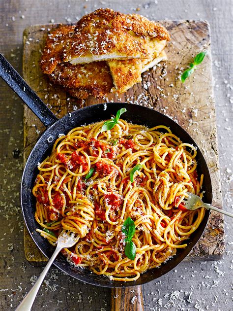 Top rated italian chicken pasta recipes. Chicken Milanese recipe | Jamie magazine recipes
