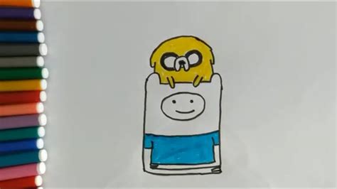 Adventure Time Finn Jack Macera Zamanı çizim Ve Boyama Oyunueasy
