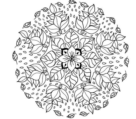 Then take a marker, gel pen, or some other coloring method and take a relaxing break. Advanced Mandala Coloring Pages Printable - Coloring Home