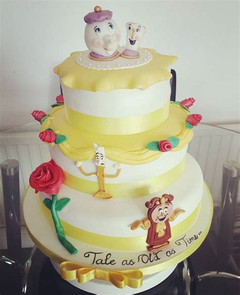 Beauty And The Beast Cake By Kerry Marks For All Your Princess Cake