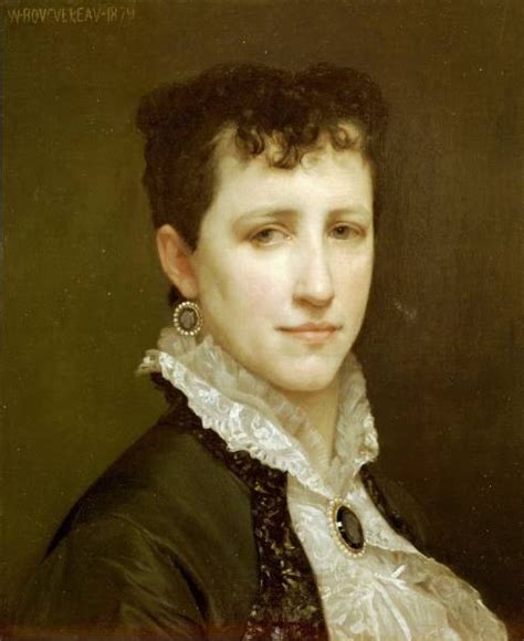 Portrait De Mademoiselle Elizabeth Gardner By William Bouguereau