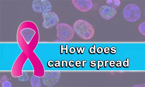 how does cancer spread health for best life