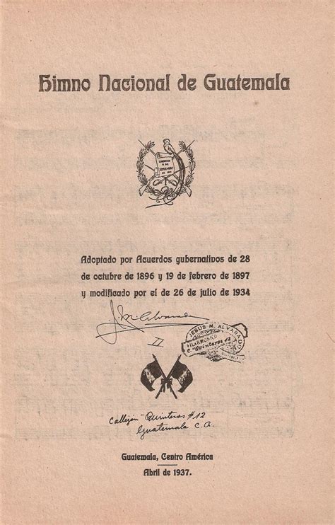 Que tus aras no profane jamás el verdugo; Orgullo Guatemalteco: Análisis de la Letra del Himno ...