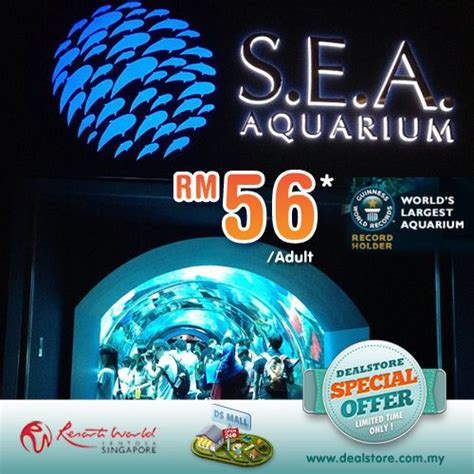 Rws Marine Life Park Sea Aquarium Admission Ticket Sea Aquarium