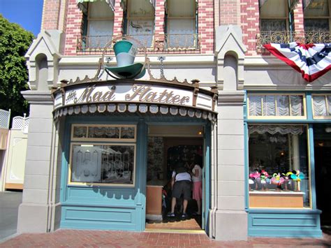 Stores On Main Street In Disneyland