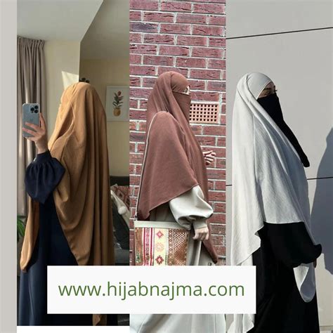 Jilbab Tripple Layered Abaya Burqa Islamic Face Cover Veil Hidden Gems Black 3 Layer Full Niqab