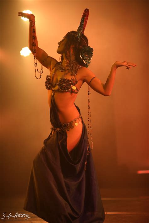 Tribal Fusion Belly Dancer Veronica Lynn Portraying Qetesh