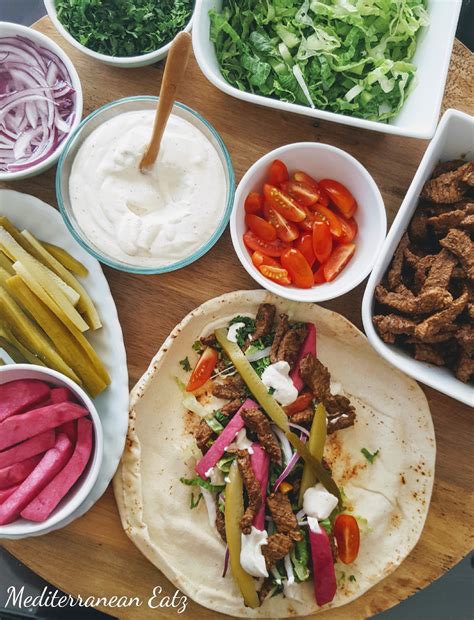 For more information and preparing chicken for stir fries, see bill's post on chicken velveting 101. Beef Shawarma with Tahini Sauce - Mediterranean Eatz