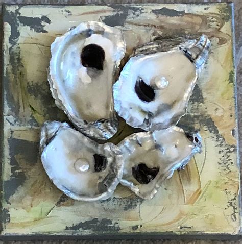 Oyster Shell Crafts Oyster Shells Sea Shells Arts And Crafts Diy