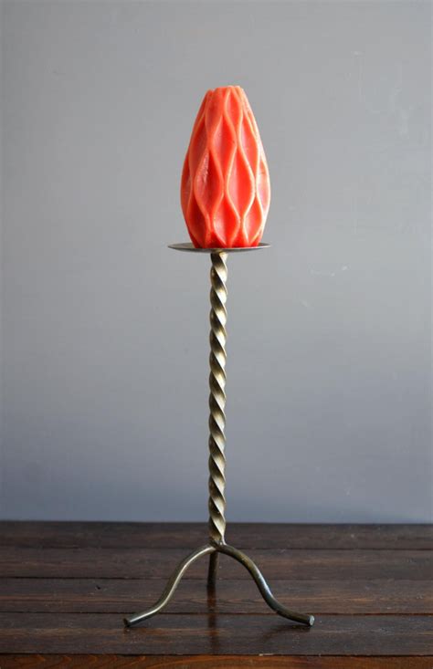 This item comes shipped in 1 carton. Tall Brass Twisted Candle Holder for Pillar Candle ...