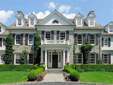 14000 Square Foot Georgian Colonial Mansion In Greenwich Ct House
