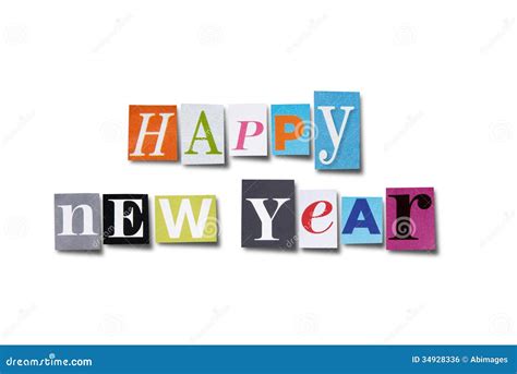 Happy New Year Royalty Free Stock Image Image 34928336
