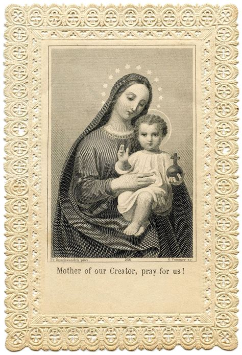 Pin By Jorge Squella On Vintage Holy Cards Antique Holy Card Vintage