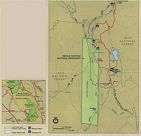 United States National Parks And Monuments Maps Perry