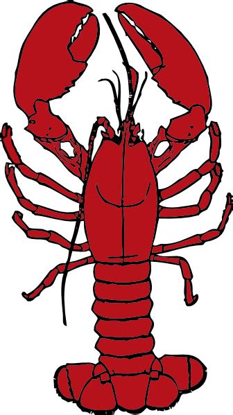 Cute Lobster Silhouette Clipart Panda Free Clipart Images