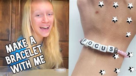 make a bracelet with me kyra rose youtube