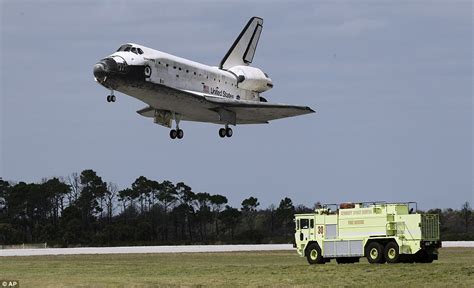 Space Shuttle Landing Discovery Back On Earth After Its 39th And Final