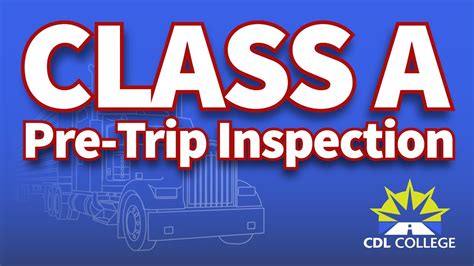 Your Guide To Class B Pre Trip Inspection Checklist Pdf In Vrogue