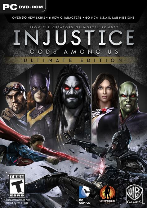 Injustice Gods Among Us Ultimate Edition Games For Pc Mstx Gms