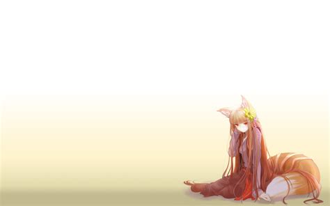 Spice And Wolf Holo Soft Shading Anime Girls Wallpapers Hd Desktop