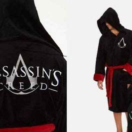 Assassins Creed Black Bathrobe
